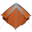 Teepee Telt 4-Person med tag Grå og orange 388 x 320 x 169 cm