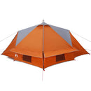 Teepee Telt 4-Person med tag Grå og orange 388 x 320 x 169 cm