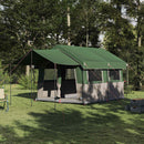 Familietelt til 4 personer Grøn og Hvid 324 x 255 x 230 cm