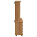 Skab ASKIM Honning Voks 91 x 40 x 184 cm Massiv fyrretræ