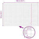 Euro Hejn 1 x 10 m PVC-belagt jern