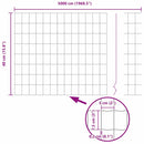 Euro Hejn 0,4 x 50 m PVC-belagt jern