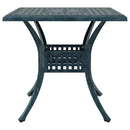 Havebord sæt 3 pcs Grøn Gustt aluminium