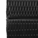 Rumdeler Sort 146 x 180 cm polyrattan