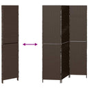 Rumdeler Brun 146 x 180 cm polyrattan