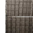 Rumdeler Grå 146 x 180 cm polyrattan