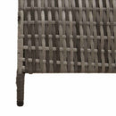Rumdeler Grå 146 x 180 cm polyrattan