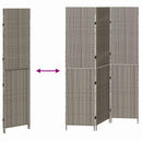 Rumdeler Grå 146 x 180 cm polyrattan
