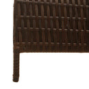 Rumdeler Brun 195 x 180 cm polyrattan