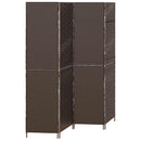 Rumdeler Brun 195 x 180 cm polyrattan
