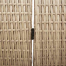 Rumdeler Beige 146 x 200 cm polyrattan