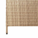 Rumdeler Beige 146 x 200 cm polyrattan