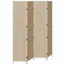 Rumdeler Beige 195 x 180 cm polyrattan