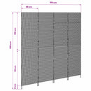 Rumdeler Beige 195 x 200 cm polyrattan