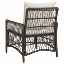 Have Stol med pude Brun 73 x 61 x 77 cm polyrattan