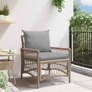 Have Stol med pude Beige 73 x 61 x 77 cm polyrattan