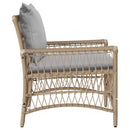 Have Stol med pude Beige 73 x 61 x 77 cm polyrattan