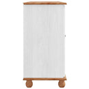 Sideboard med skuffe ASKIM 133,5 x 40 x 79 cm Massivt fyrretræ