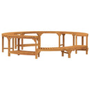 Boblebad omgivelser Brun Ø275 x 55,5 cm Massivt Akacietræ