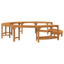 Boblebad omgivelser Brun Ø275 x 55,5 cm Massivt Akacietræ