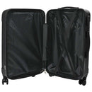 Kuffert med lås 3 pcs Sort 50 x 31 x 78 cm ABS Plastik