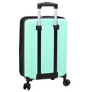 Kuffert med lås Mintgrøn 34 x 23 x 55.5 cm ABS Plastik