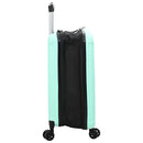 Kuffert med lås Mintgrøn 34 x 23 x 55.5 cm ABS Plastik