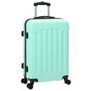 Kuffert med lås 3 pcs Mintgrøn 50 x 31 x 78 cm ABS Plastik