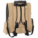 kæledyrsvogn 3-i-1 design sand 48x32x(57-106) cm oxfordstof
