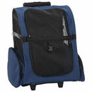 kæledyrsvogn 3-i-1 design blå 48x32x(57-106) cm oxfordstof