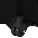 kæledyrsvogn 3-i-1 design sort 48x32x(57-106) cm oxfordstof