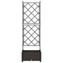 Have Blomsterkrukke Brun 40 x 40 x 125,5 cm PP