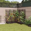 Have Blomsterkrukke 5 pcs Brun 120 x 120 x 125,5 cm Plastik