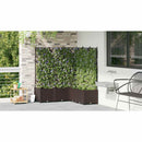 Have Blomsterkrukke 5 pcs Brun 120 x 120 x 143 cm Plastik