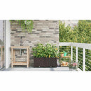 Have Blomsterkrukke 2 pcs Brun 80 x 40 x 37,5 cm Plastik