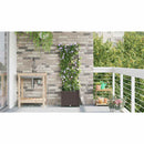 Have Blomsterkrukke Brun 40 x 40 x 142 cm Plastik