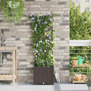 Have Blomsterkrukke Brun 40 x 40 x 142 cm Plastik