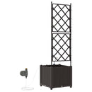 Have Blomsterkrukke Brun 40 x 40 x 142 cm Plastik