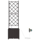 Have Blomsterkrukke Brun 40 x 40 x 142 cm Plastik