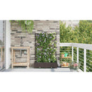 Have Blomsterkrukke 2 pcs Brun 80 x 40 x 126 cm Plastik