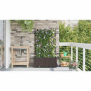 Have Blomsterkrukke 2 pcs Brun 80 x 40 x 142 cm Plastik