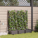 Have Blomsterkrukke 3 pcs Brun 120 x 40 x 126 cm Plastik