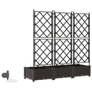 Have Blomsterkrukke 3 pcs Brun 120 x 40 x 126 cm Plastik