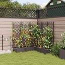 Have Blomsterkrukke 5 pcs Brun 120 x 120 x 126 cm Plastik