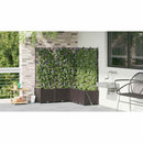 Have Blomsterkrukke 5 pcs Brun 120 x 120 x 142 cm Plastik