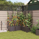 Have Blomsterkrukke 5 pcs Brun 120 x 120 x 142 cm Plastik