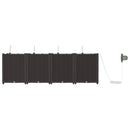 Have Blomsterkrukke 4 pcs Brun 160 x 40 x 52 cm Plastik