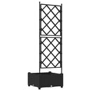 Have Blomsterkrukke Sort 40 x 40 x 125,5 cm Plastik