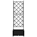 Have Blomsterkrukke Sort 40 x 40 x 125,5 cm Plastik
