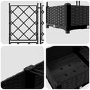 Have Blomsterkrukke 3 pcs Sort 120 x 40 x 125,5 cm Plastik